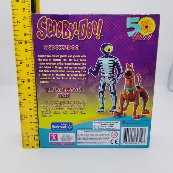 Scooby Doo Scooby & The Skeleton Man Action Figure 2-Pack - Picture 3 of 5
